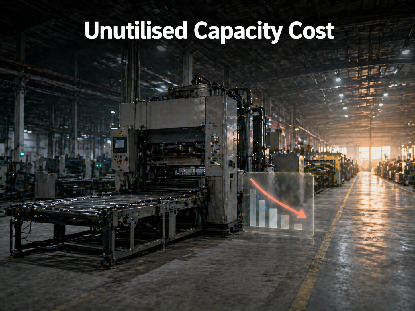 Can you measure the cost of an unutilised capacity?